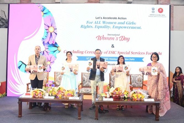 ESIC HQ celebrates International Women’s Day 2025, concludes special services fortnight