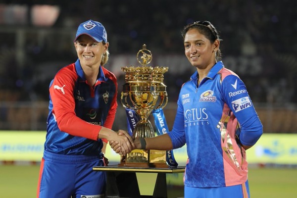 WPL Final: Match between Mumbai Indians and Delhi Capitals underway in Mumbai