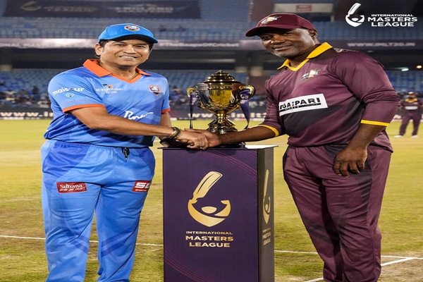 International Masters League Final: West Indies Masters win the toss, opt to bat first against India Masters