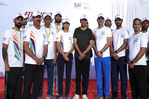 Union Minister Mansukh Mandaviya Inaugurates Fit India Carnival in Delhi