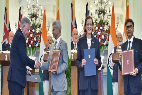 India-New Zealand sign 5 agreements in defence, education, sports, horticulture, forestry