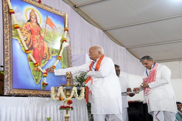 RSS leaders inaugurate Akhil Bharatiya Pratinidhi Sabha in Karnataka