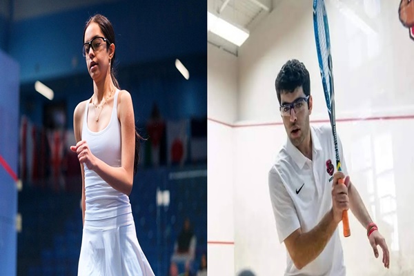 Anahat Singh & Veer Chotrani Win PSA Challenger Squash Titles in Chennai