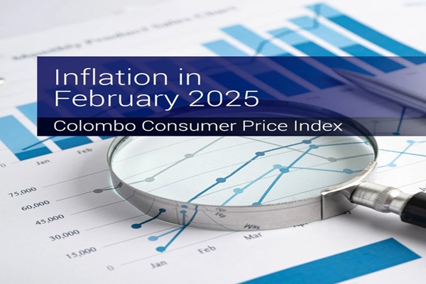 Sri Lanka’s inflation drops to -4.2% in Feb 2025