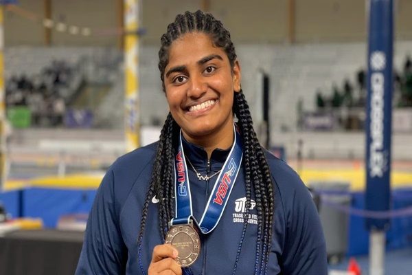 Krishna Jayasankar becomes 1st Indian woman to cross 16m in indoor shot put