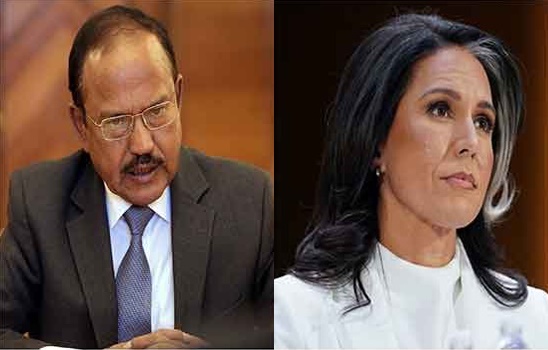 NSA Ajit Doval, US Intelligence Director Tulsi Gabbard discuss India-US ties in New Delhi