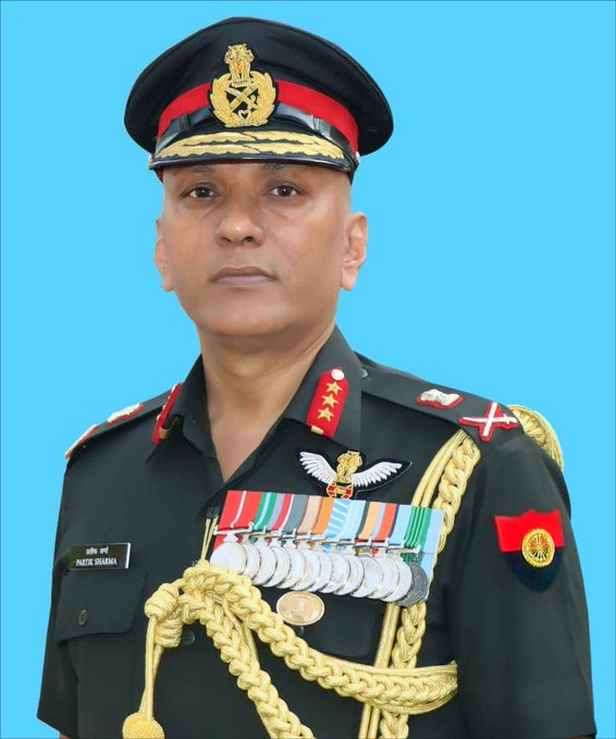 उधमपुरः उत्तरी सेना-कमान के नए कमांडर-इन-चीफ़ होंगे लेफ्टिनेंट जनरल प्रतीक शर्मा