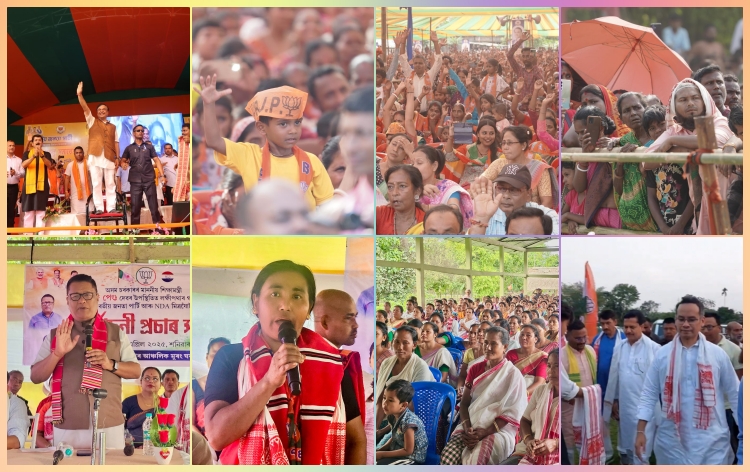 পঞ্চায়ত নিৰ্বাচনৰ বাবে বিভিন্ন ৰাজনৈতিক দলৰ প্ৰাৰ্থীৰ লগতে নিৰ্দলীয় প্ৰাৰ্থীসকলে ব্যাপক প্ৰচাৰ অভিযান
