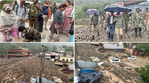 जम्मू-कश्मीर में भूस्खलन प्रभावित रामबन जिले में राहत और बचाव अभियान जारी