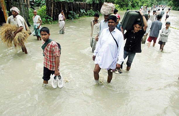 Floods Affect Over 25 Lakh People Across Ten Districts in Bihar, Including Bhagalpur and Patna