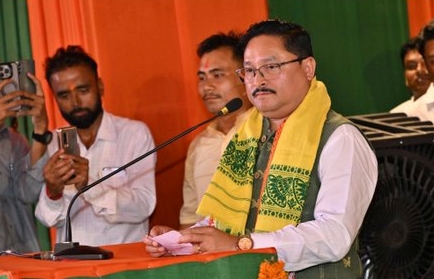 বিটিআৰৰ নিৰ্বাচনত ৪০টা সমষ্টিতে বিজেপিয়ে প্রার্থী দিব বুলি  ৰাজ্যিক সভাপতি দিলীপ শ‍ইকীয়াৰ ঘোষণা