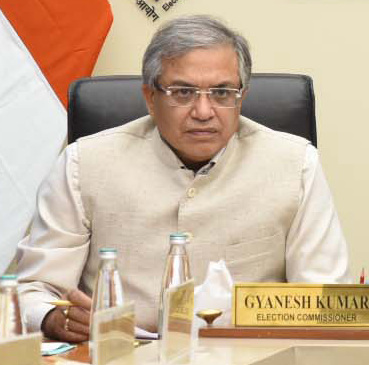 मुख्य निर्वाचन आयुक्त ज्ञानेश कुमार वर्ष 2026 के लिए अंतर्राष्ट्रीय लोकतंत्र और निर्वाचन सहायता संस्थान के अध्यक्ष पद का कार्यभार संभालेंगे