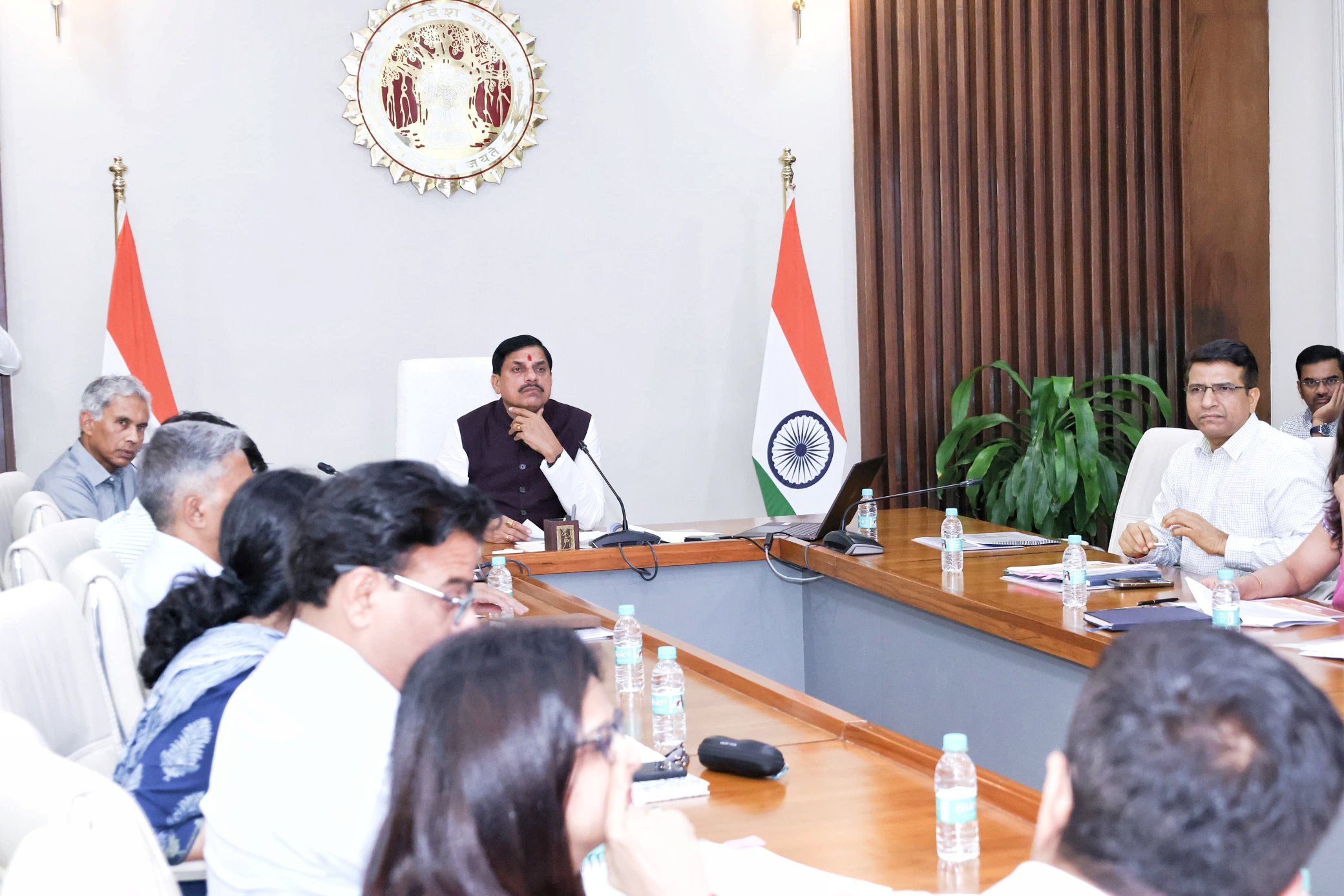 पीएम नरेन्द्र मोदी के भोपाल आगमन को लेकर तैयारियां शुरू, मुख्यमंत्री ने तैयारियों की समीक्षा की