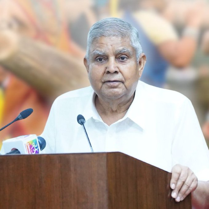 उपराष्ट्रपती जगदीप धनखड आजपासून गोवा दौऱ्यावर