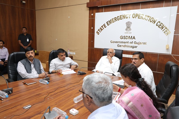 Gujarat: CM holds high-level meeting to review alertness & preparedness