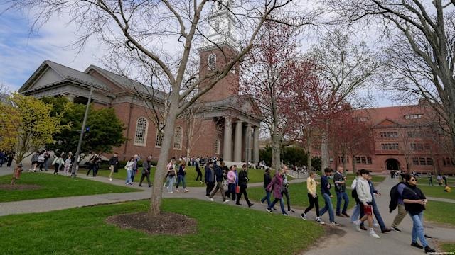Trump administration cuts off new  federal grants to Harvard University
