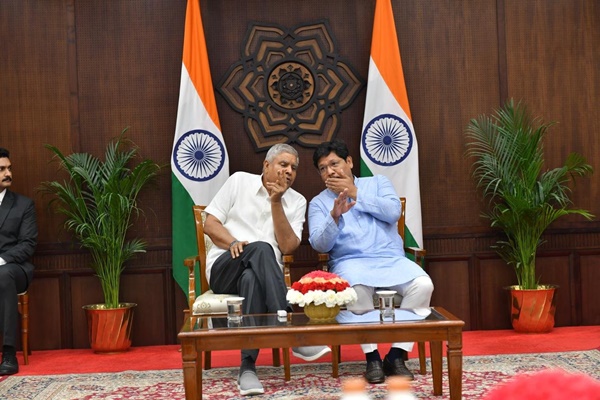 Meghalaya Gross State Domestic Product has seen rise of 13%, highlights VP Jagdeep Dhankhar