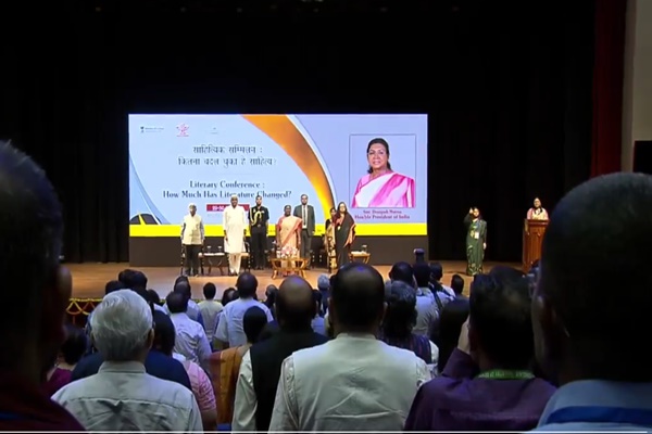 Two-day Literary Conference begins at Rashtrapati Bhavan Cultural Centre 