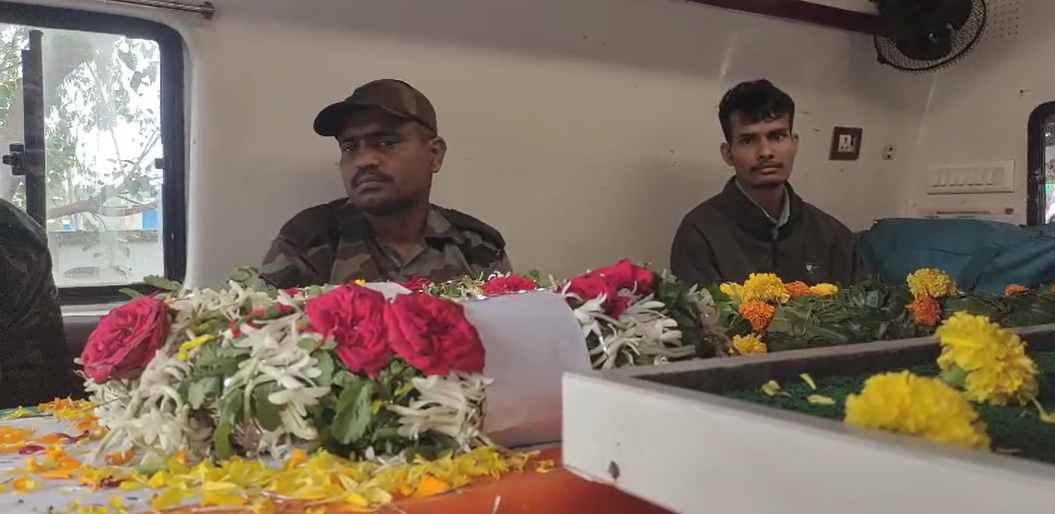 अहिल्यानगरचे शहीद जवान संदीप गायकर यांच्या पार्थिवावर अंत्यसंस्कार