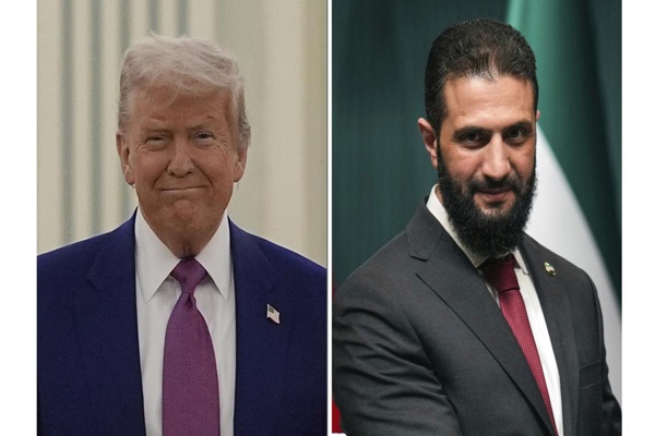 President Trump urges Syrian President to  normalise relations with Israel