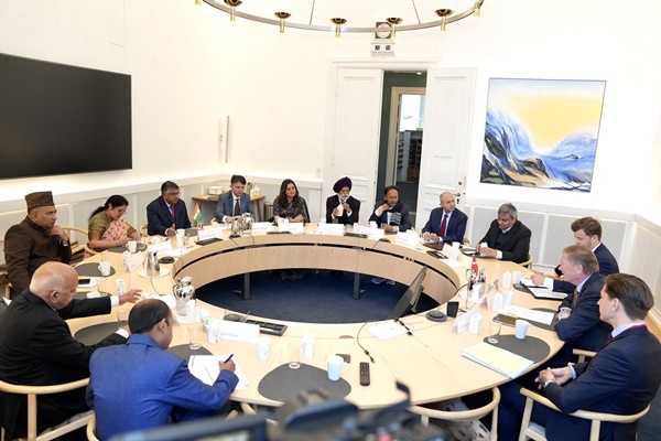  Seven multiparty parliamentary delegations engage in high level discussion with global leaders
