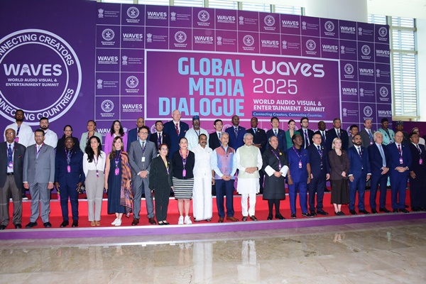 WAVES Declaration Adopted at Global Media Dialogue in Mumbai with 77 Nations Participating