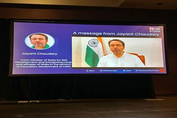 India at Inflexion Point of Innovation and Enterprise: MoS Jayant Chaudhary