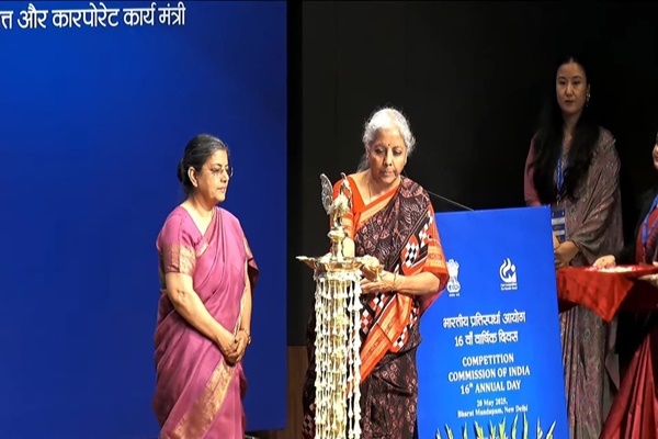 FM Sitharaman calls for right balance between regulation & freedom to deepen competition