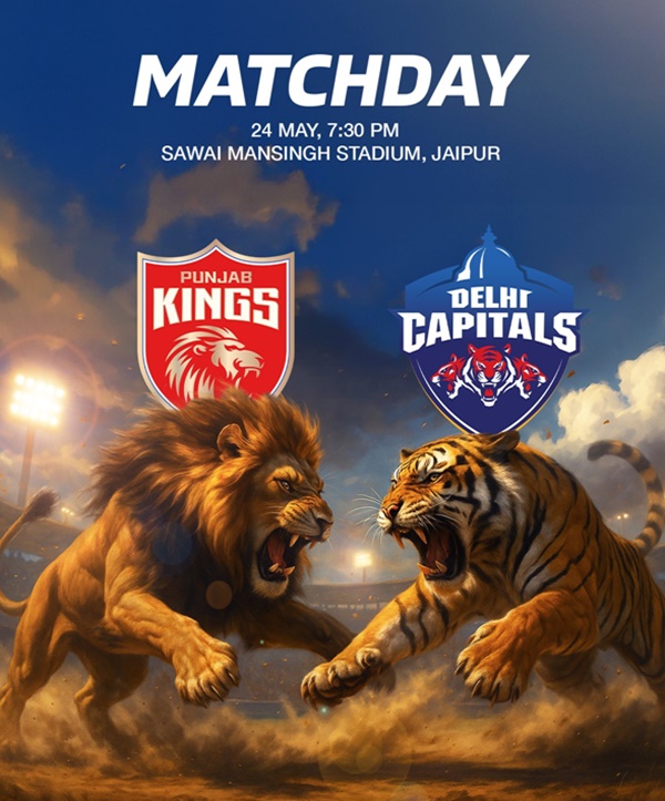 IPL 2025: Punjab Kings to take on Delhi Capitals in Jaipur today