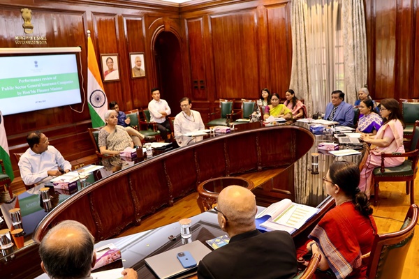 FM Sitharaman reviews PSU insurers, calls for AI-driven claims