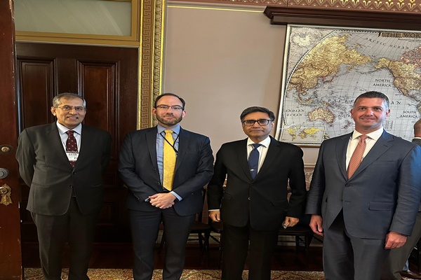 خارجہ سکریٹر وکرم مسری نے 21 ویں صدی میں فوجی شراکت داری، تیز رفتار کامرس اور ٹیکنالوجی کے لئے قومی سلامتی کے نائب مشیر کے ساتھ بھارتی وفد کی قیادت کی