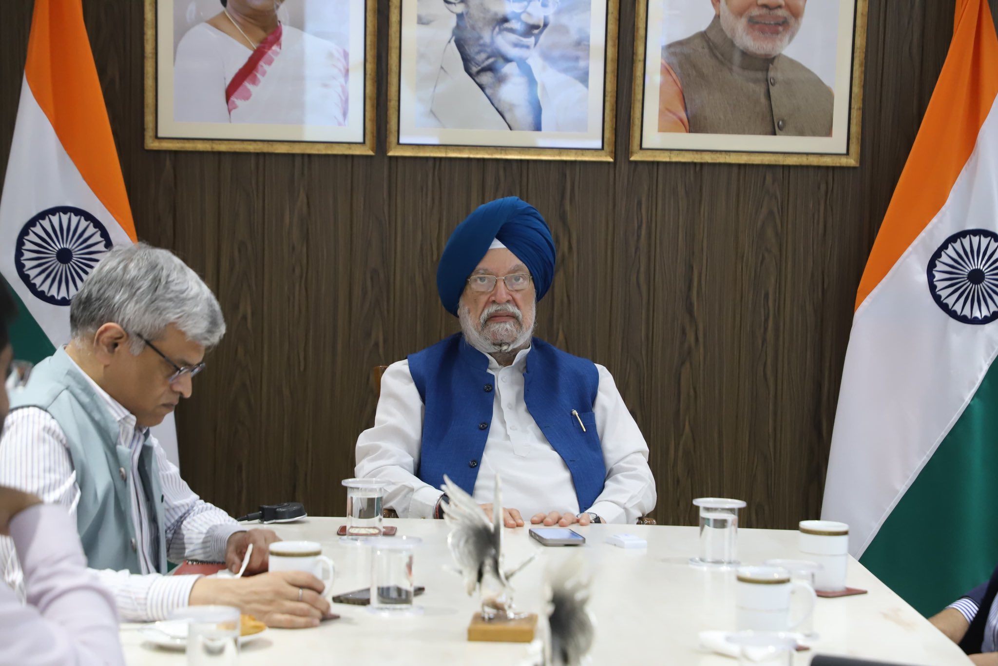 Union Minister Hardeep Singh Puri assures India has adequate supplies of petroleum products for coming months, amid West-Asia conflict