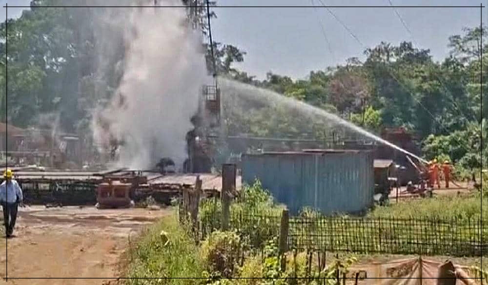 ভটিয়াপাৰত অ’ এন জি চিৰ ৰীগৰ গেছ নিৰ্গমন নিয়ন্ত্ৰণত বিশেষজ্ঞ দলৰ উল্লেখনীয় অগ্রগতি লাভ