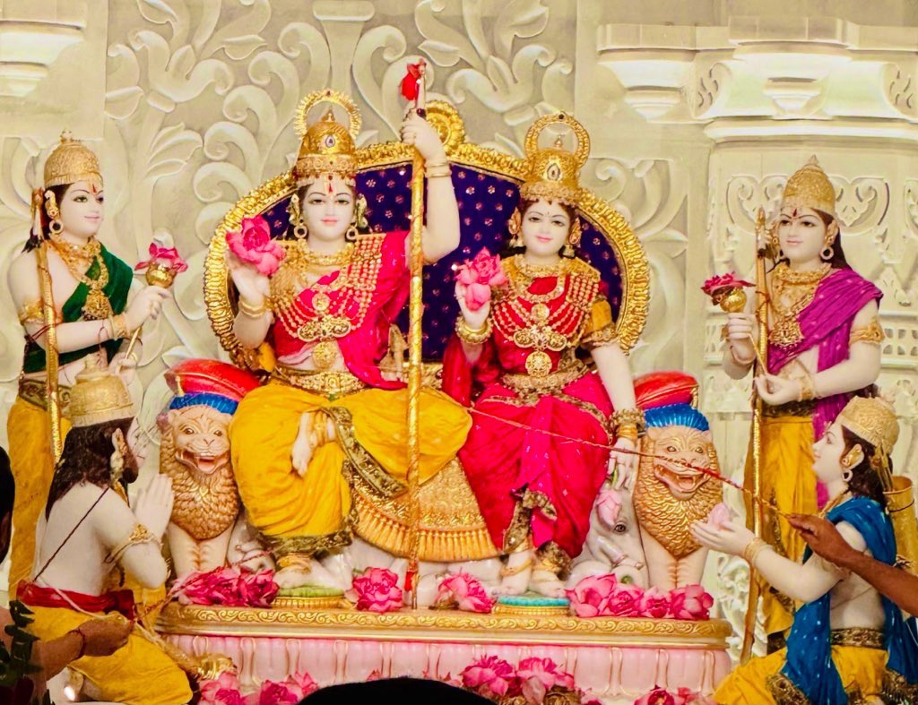 अयोध्या के श्रीराम जन्मभूमि मंदिर में रामदरबार की स्थापना