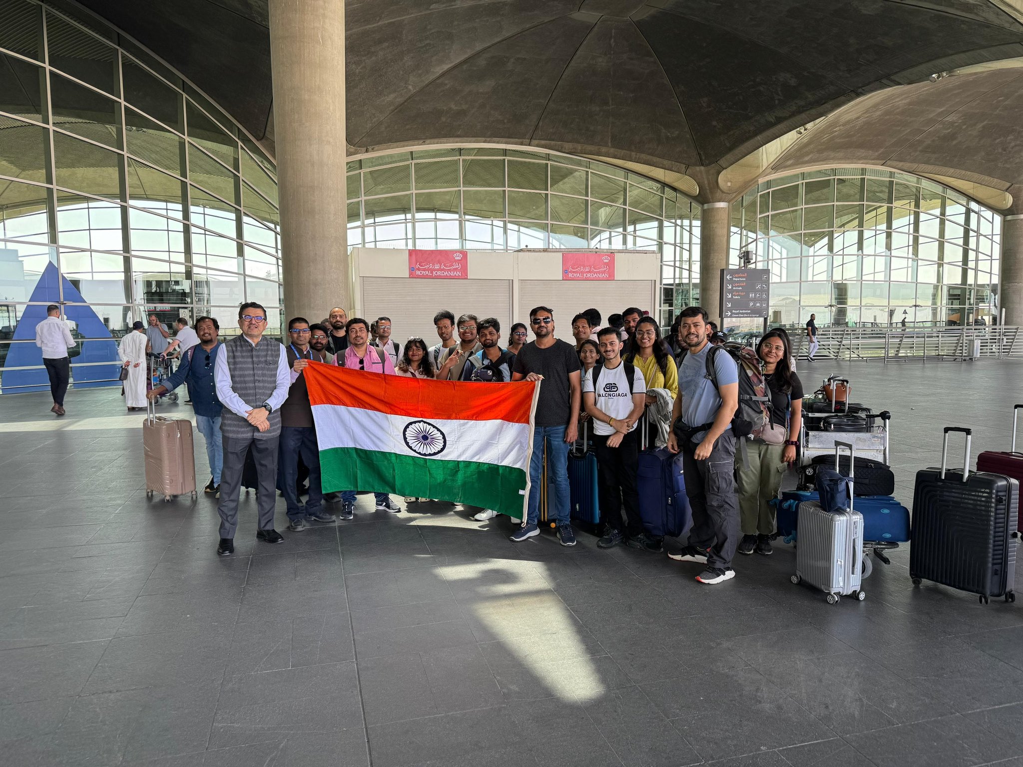 ऑपरेशन सिंधु के अंतर्गत 161 यात्रियों का पहला जत्था मंगलवार को जॉर्डन के अम्मान से दिल्ली पहुँचेगा