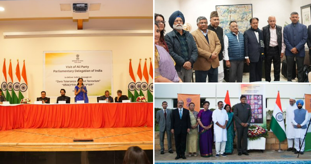 सात बहुपक्षीय प्रतिनिधिमंडळाच्या वेगवेगळ्या देशांना भेटी