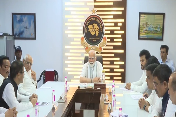 PM Modi visits Ahmedabad crash site, holds review meeting with top officials