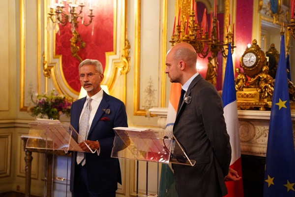 EAM Jaishankar, French Foreign Minister hold talks in Marseille