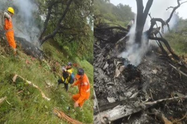 All seven persons onboard killed in helicopter crash near Gaurikund in Kedarnath area of Uttarakhand
