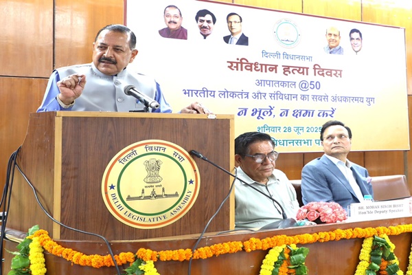 1975–77 Emergency Left Deep Impact on Every Citizen: Jitendra Singh