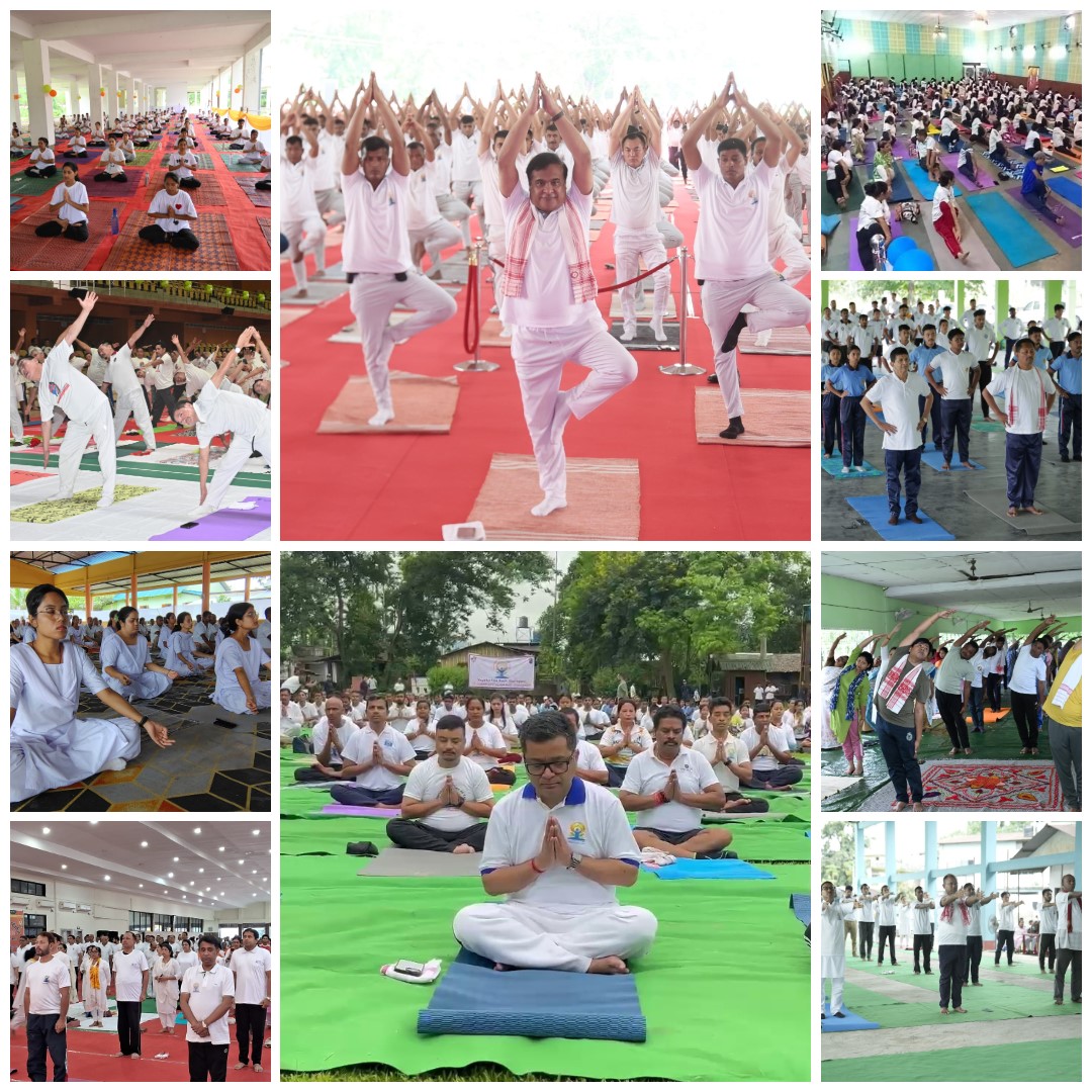 योग दिनानिमित्त जगभरात विविध ठिकाणी योगसाधना कार्यक्रमांचं आयोजन