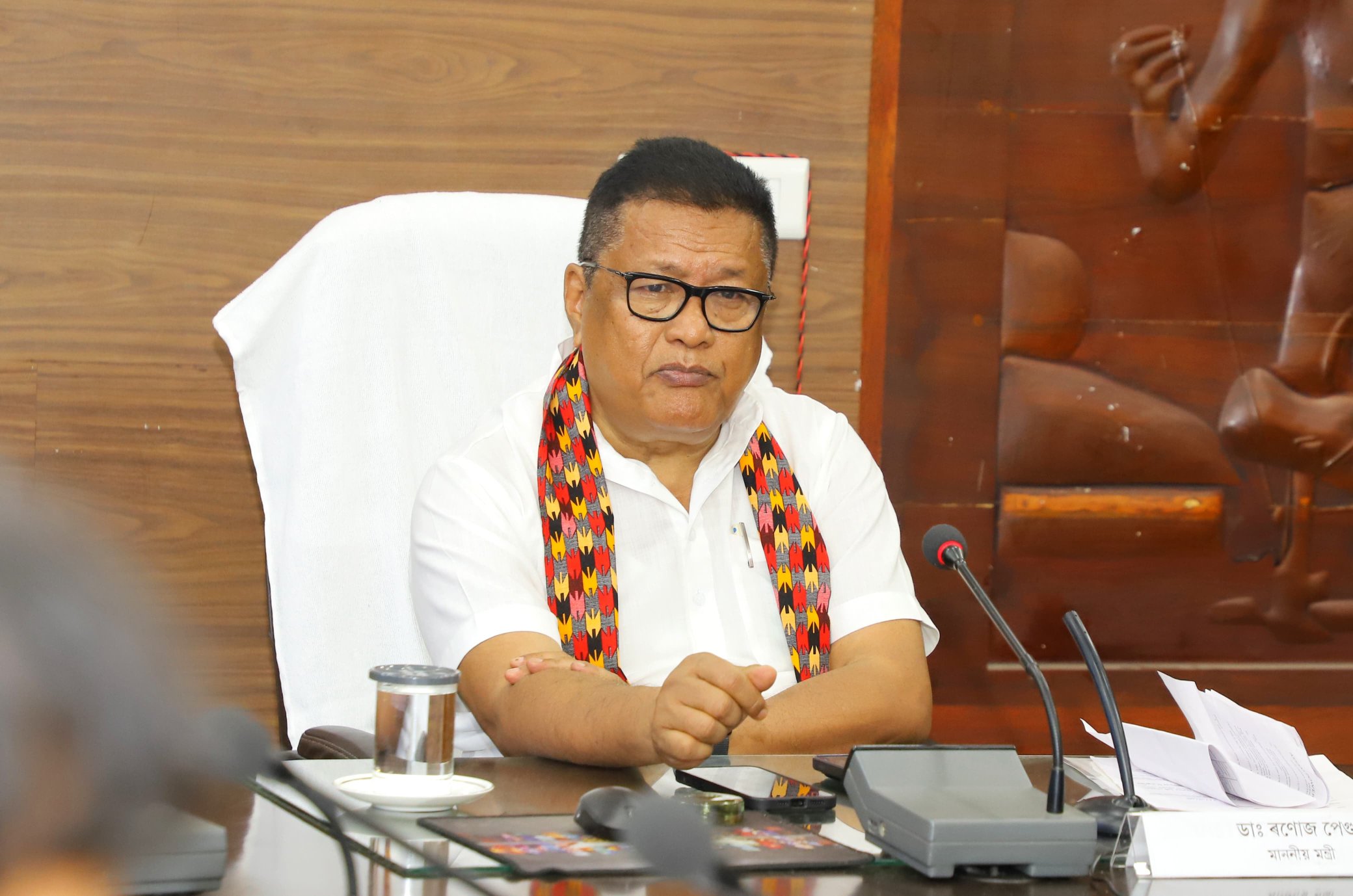 ধেমাজি চিটী কলেজৰ প্ৰেক্ষাগৃহত সংশোধিত আইন ব্যৱস্থা সম্পৰ্কীয় কর্মশালা উদ্বোধন ডাঃ ৰণোজ পেগুৰ