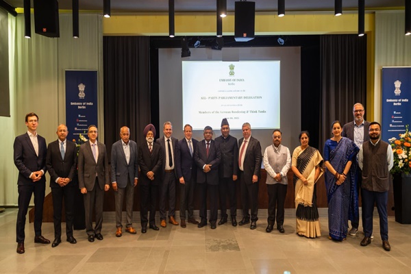 Indian Parliamentary Delegation in Berlin Highlights Zero-Tolerance Against Terrorism and Nuclear Blackmail