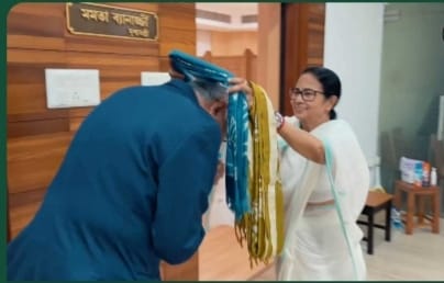 রাজ্যে শিল্প ক্ষেত্রে বিনিয়োগের আবহে মুখ্যমন্ত্রী আজ দেশের অগ্রণী শিল্প সংস্থা টাটা সন্স এর চেয়ারম্যান-এর সঙ্গে বৈঠক করেছেন।
