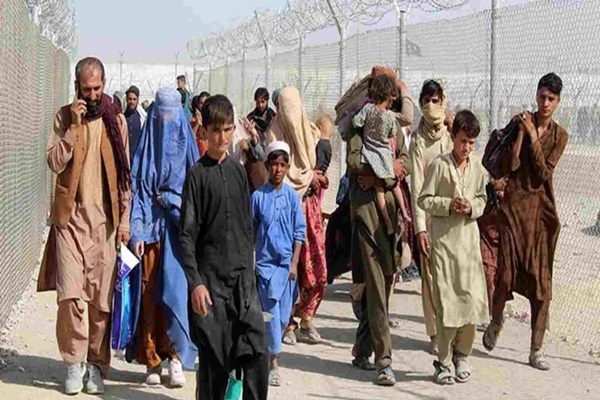 Afghan families return to their homeland from neighbouring countries