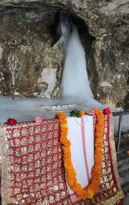अमरनाथ यात्रा के लिए आज  तीर्थयात्रियों का पांचवा जत्‍था रवाना हुआ