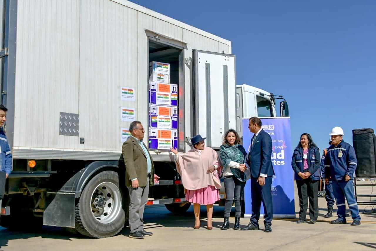 Bolivia thanks India for timely support by donating measles & rubella vaccine in its health emergency