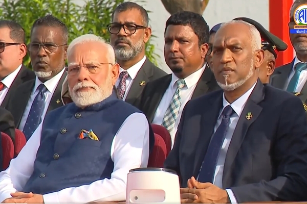 মালদ্বীপৰ ৬০ সংখ্যক স্বাধীনতা দিৱসৰ অনুষ্ঠানত প্রধানমন্ত্ৰী নৰেন্দ্ৰ মোদীৰ অংশগ্ৰহণ