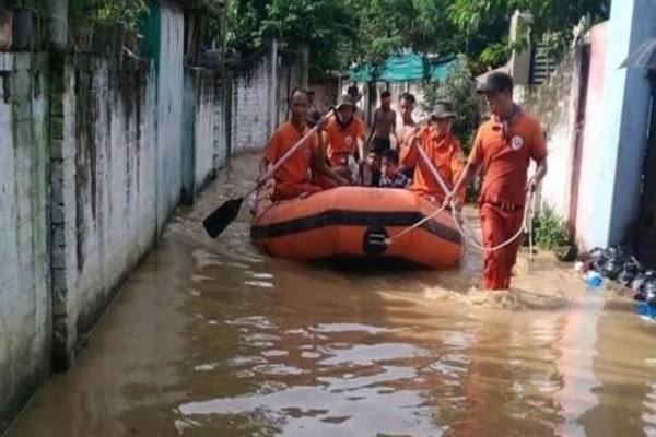 नागालँडमध्ये मुसळधार पावसानं भूस्खलन