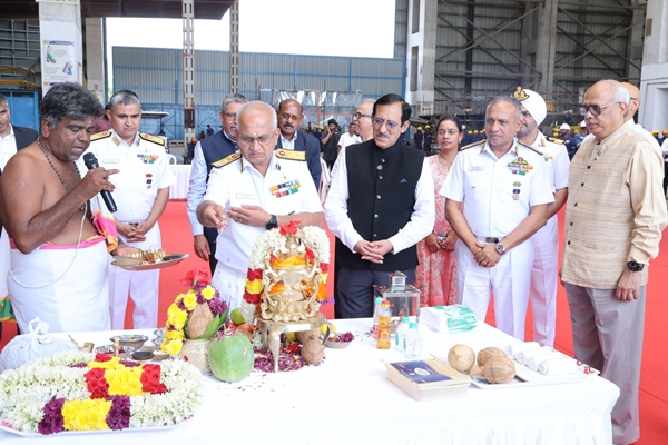 Keel laid for third Fleet Support Ship, boosting Indian Navy’s Blue Water capabilities